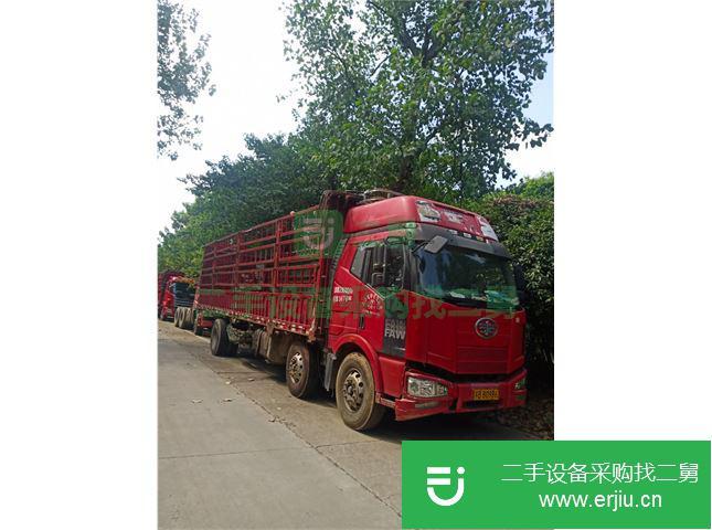 浙江出售二手一汽解放J6高欄載貨車