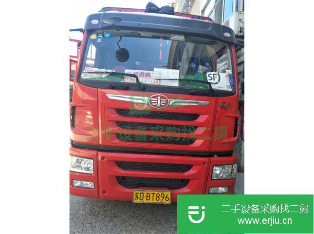 江蘇出售二手一汽解放高欄載貨車