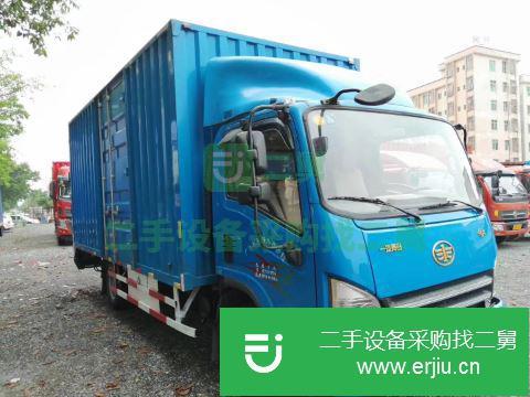 廣東出售二手一汽解放J6廂式貨車