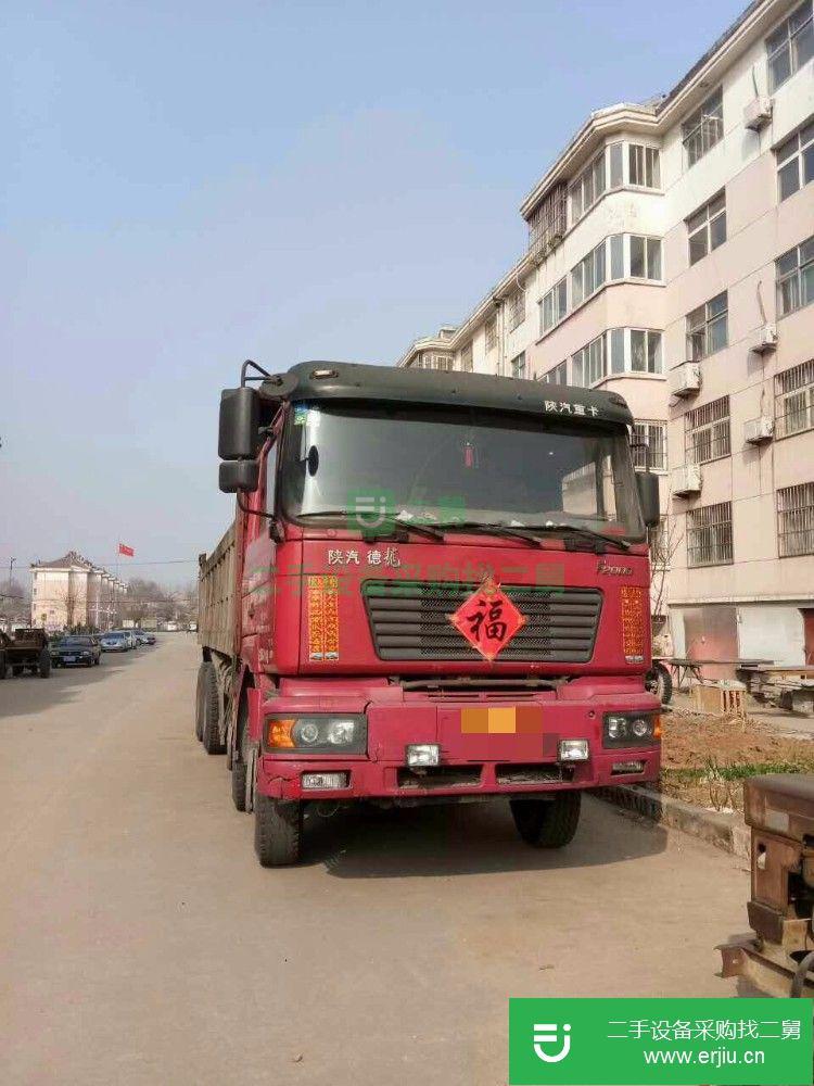 山東出售二手陜汽德龍前四后八自卸車(chē)