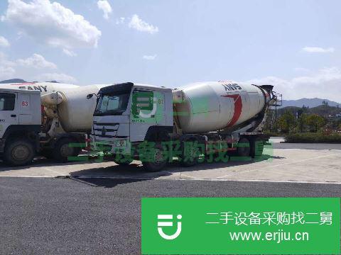 山東出售二手中國重汽攪拌車