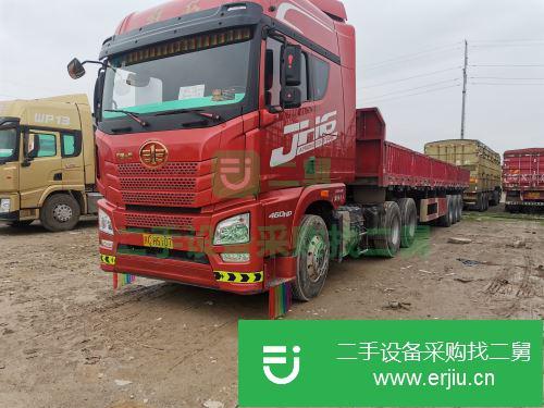江西出售二手一汽解放半掛車