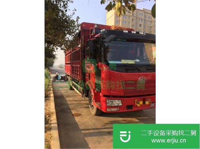 河南出售二手一汽解放J6高欄載貨車