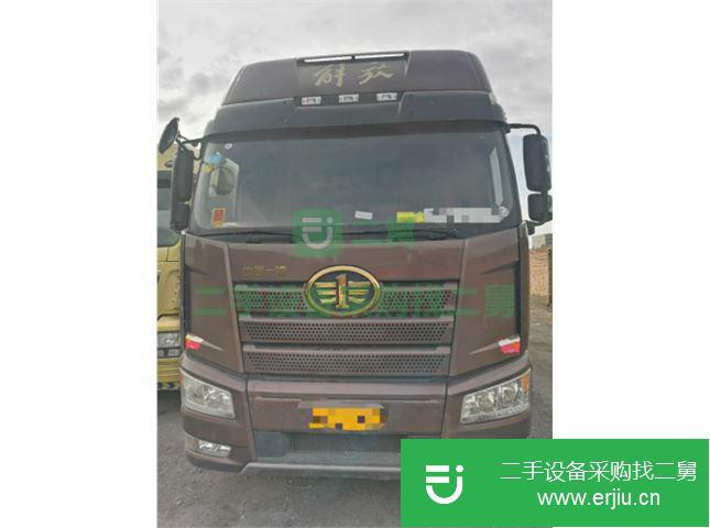 陜西出售二手一汽解放J6P半掛車