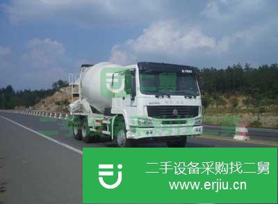 山東出售二手中國重汽攪拌車