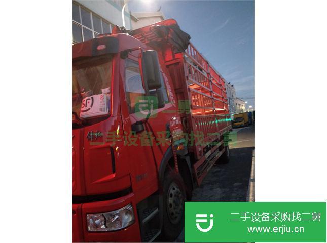 江蘇出售二手一汽解放高欄載貨車