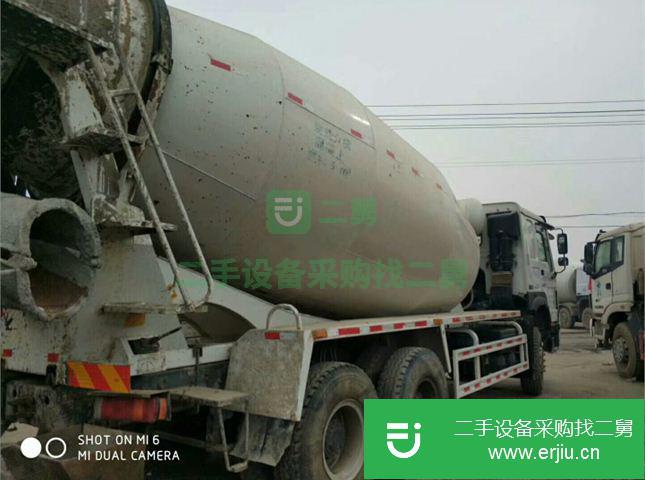 山東出售二手中國重汽攪拌車