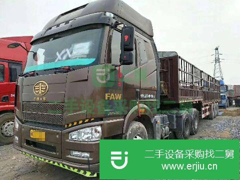 廣西出售二手一汽解放J6P半掛車