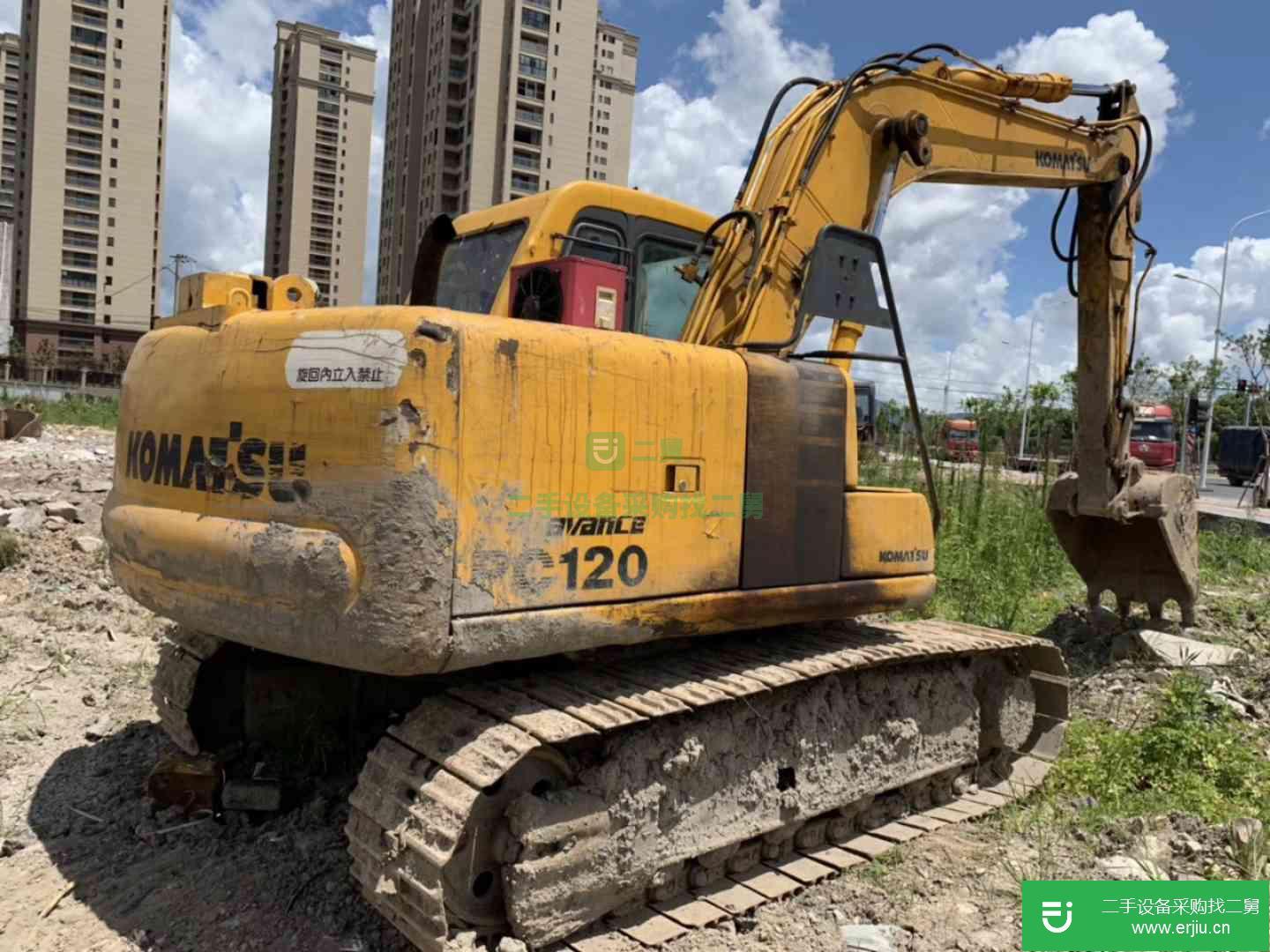 河北出售二手小松PC100-6E挖掘機