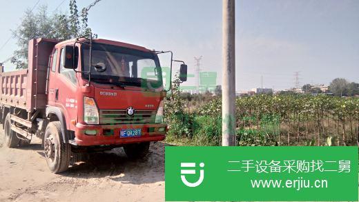 湖北出售二手重汽王牌自卸車