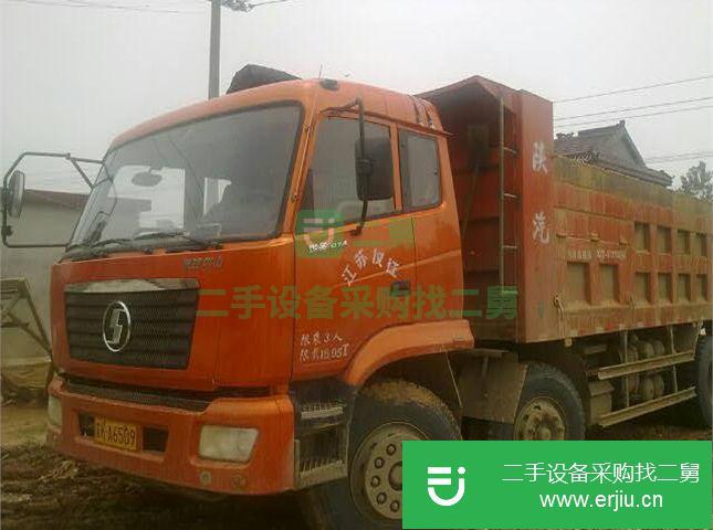 江蘇出售二手陜汽華山牌前四后八自缷車
