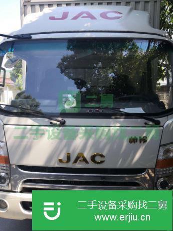 上海出售二手江淮帥鈴120馬力廂式貨車