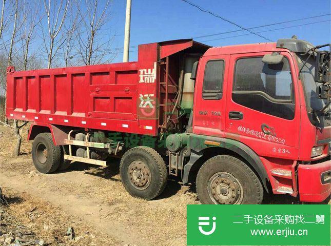 安微出售二手福田瑞沃前四后四后八輪160工程車