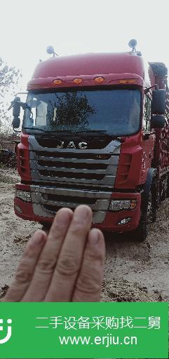 河北出售二手江淮格爾發(fā)前四后八倉柵載貨車