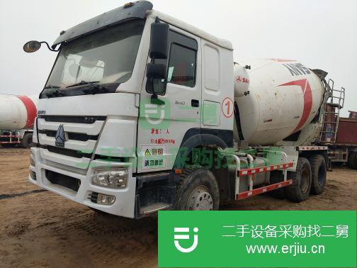 山東出售二手中國重汽攪拌車