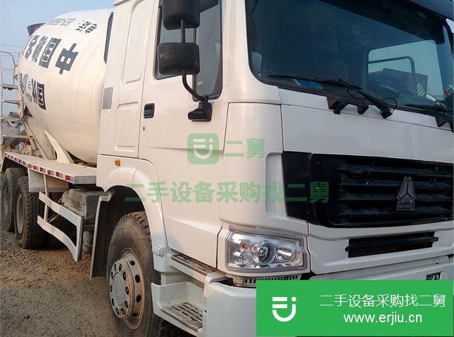 山東出售二手中國重汽豪沃攪拌車