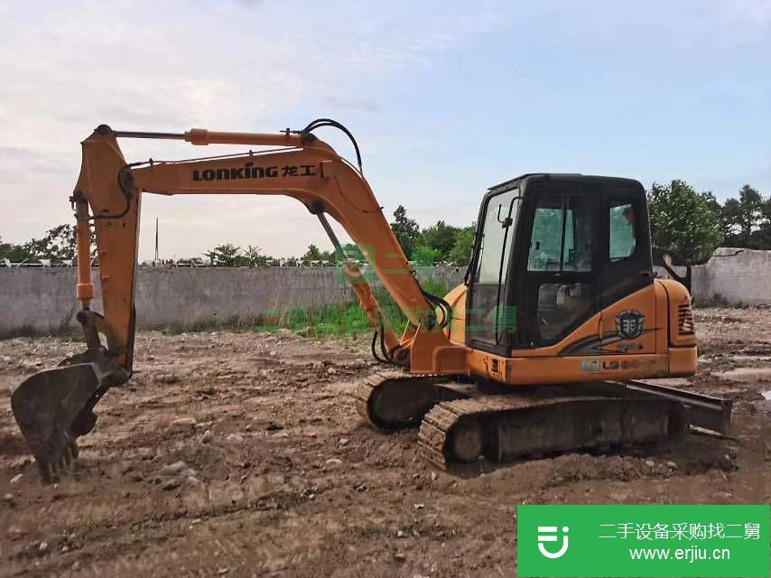 北京出售二手龍工LG6085挖掘機