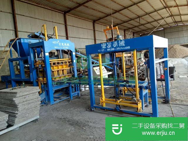 江蘇出售二手全自動水泥磚機