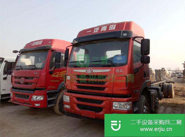 湖北出售二手青島解放牽引車