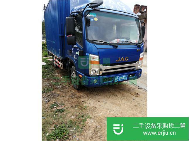 廣東出售二手江淮帥鈴廂式貨車
