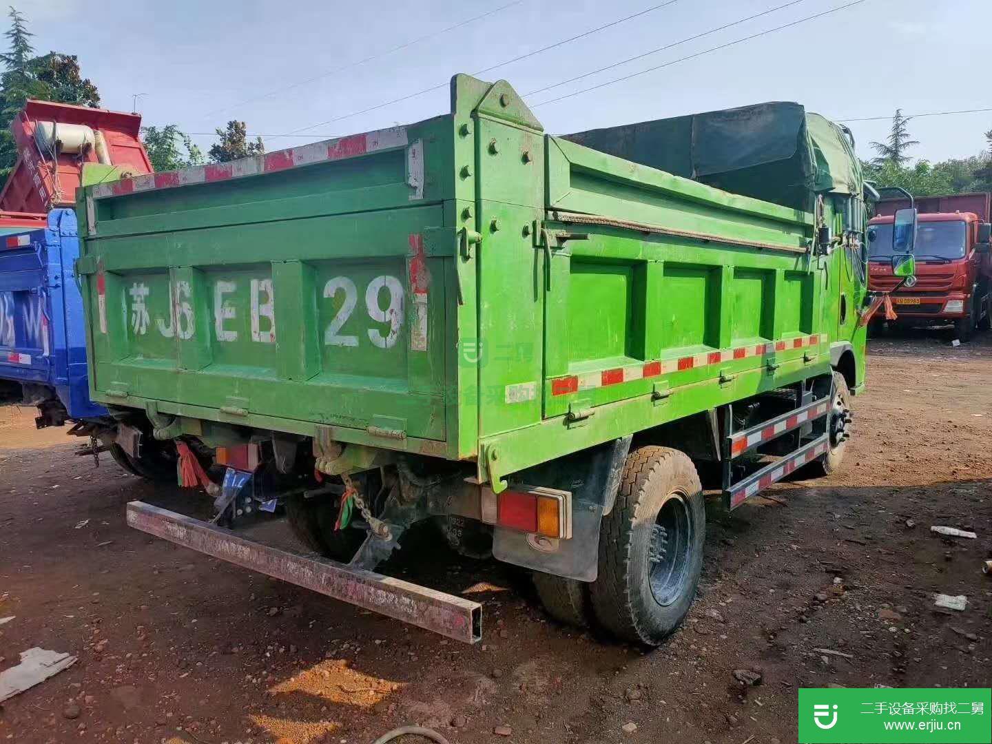 江蘇出售二手福田瑞沃自卸車