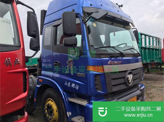 山東出售二手福田歐曼牽引車