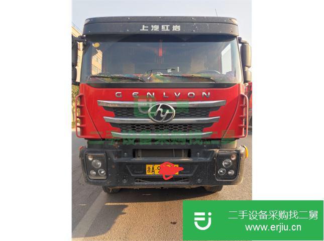 浙江出售二手上汽紅巖自卸車