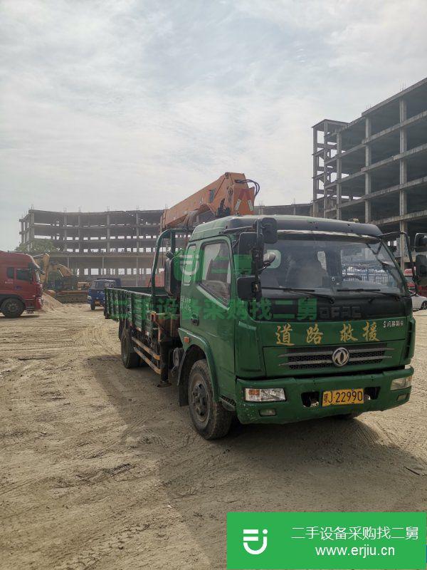 湖北出售二手5噸隨車吊