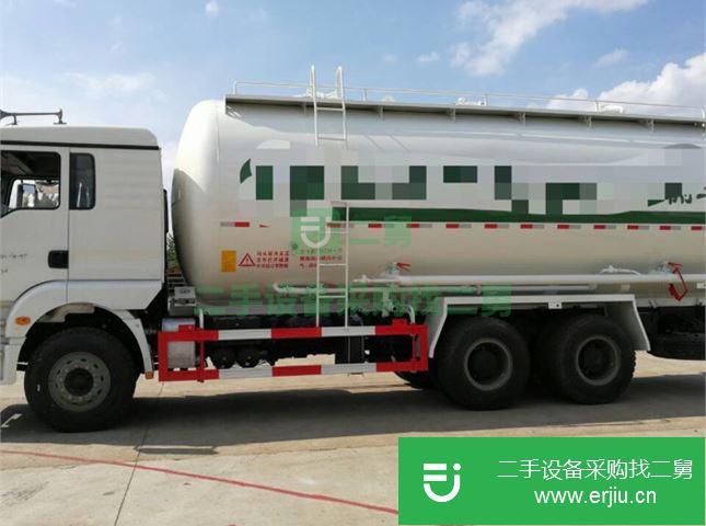河南出售二手陜汽重卡干混砂漿運輸車