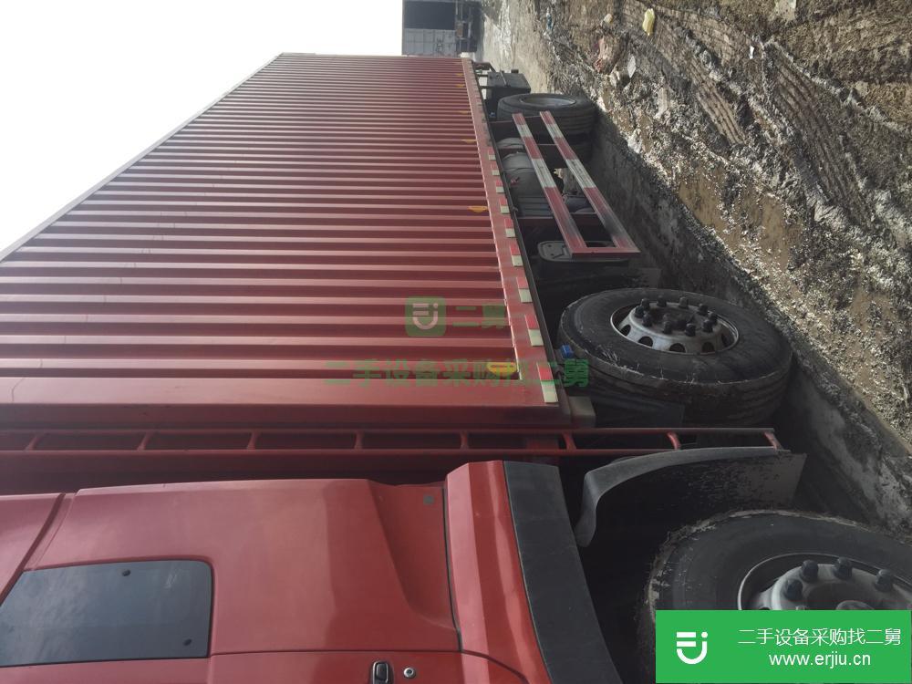 江蘇出售二手東風天龍前四后四廂式貨車
