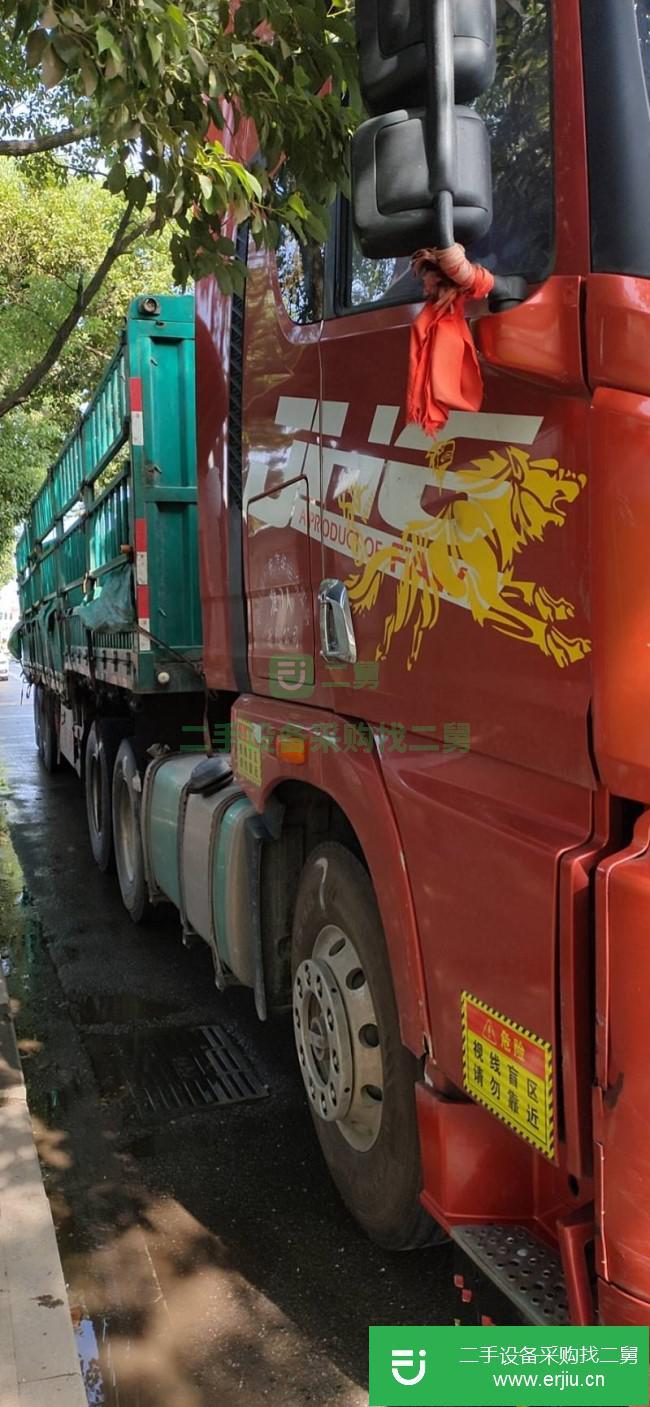 江西出售二手一汽解放半掛車