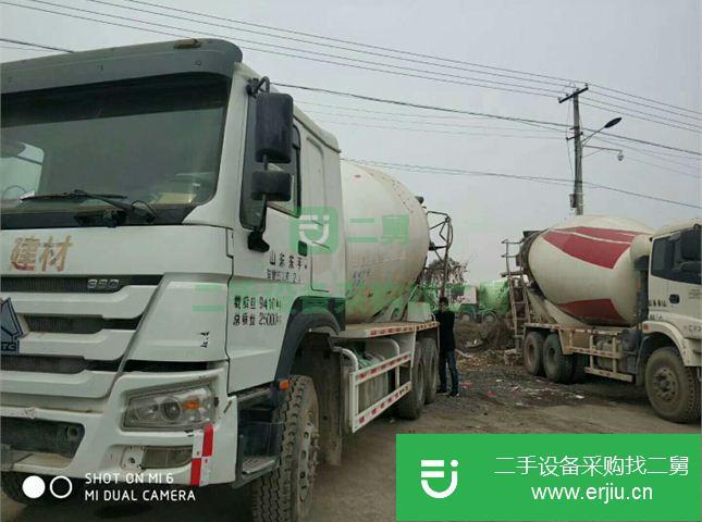 山東出售二手中國重汽攪拌車