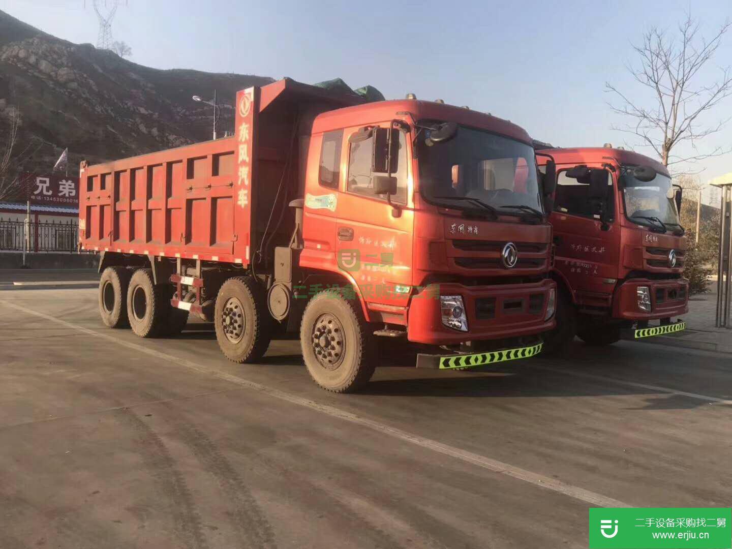 貴州出售二手東風牌前四后八自卸車