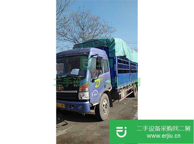 遼寧出售二手青島解放賽龍貨車   180馬力