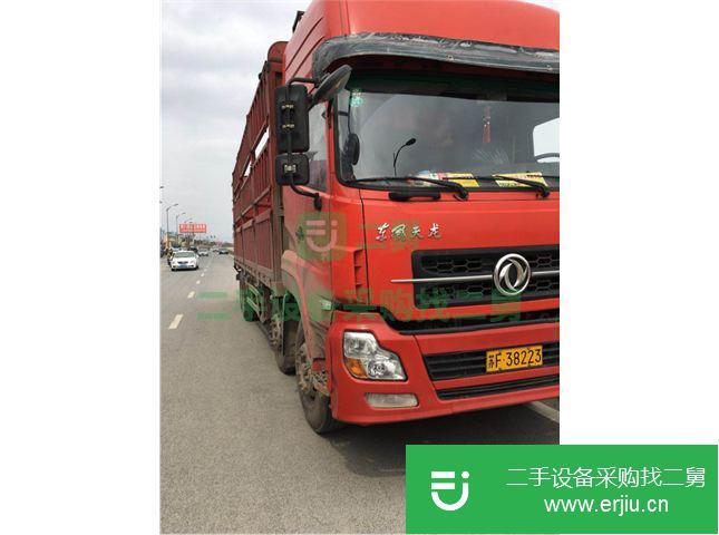 江蘇出售二手東風天龍高欄載貨車