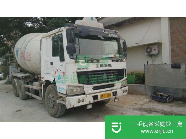 河南出售二手中國重汽混凝土攪拌車