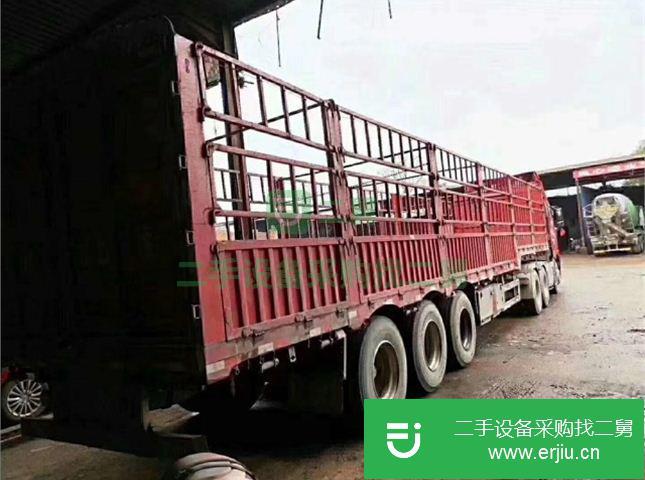江西出售二手倉欄半掛車