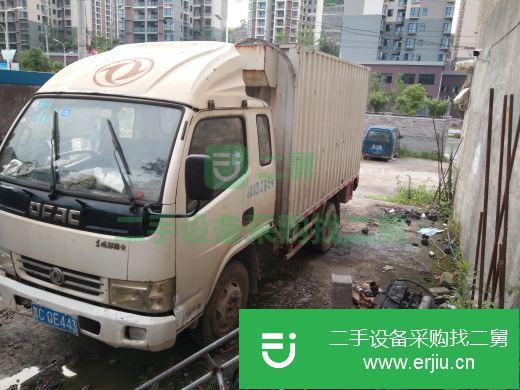 貴州出售二手多利卡箱式貨車