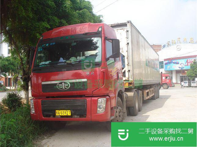 廣西出售二手解放新大威冷藏車