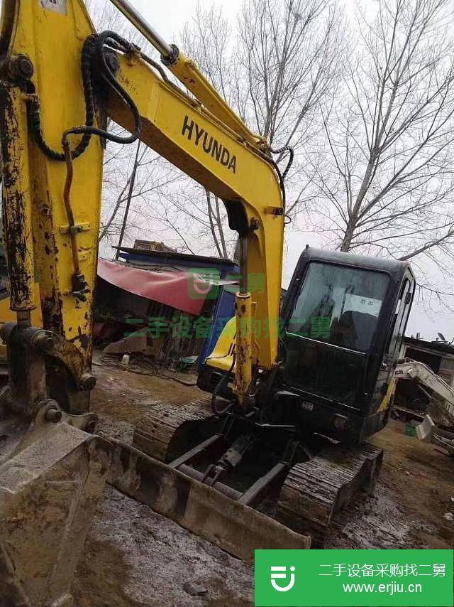 河北出售二手現代R60-7挖掘機