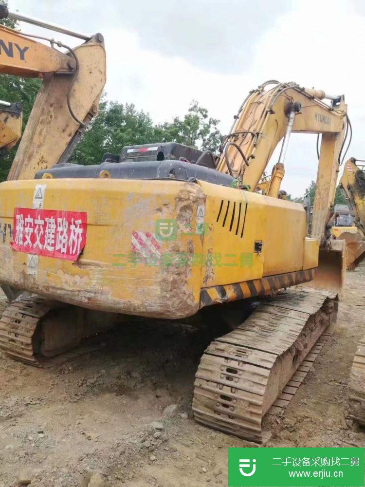 湖南出售二手現代R265LC-7挖掘機