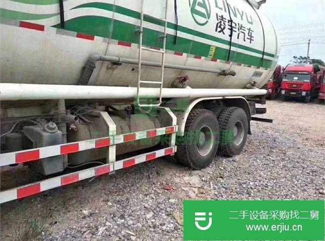 江西出售二手一汽解放粉粒物料運輸車