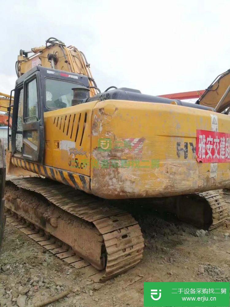 湖南出售二手現代R265LC-7挖掘機