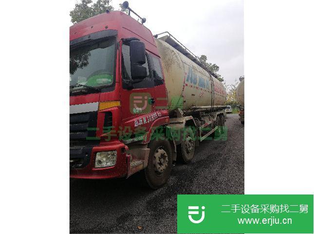 貴州出售二手歐曼粉粒物料運輸車