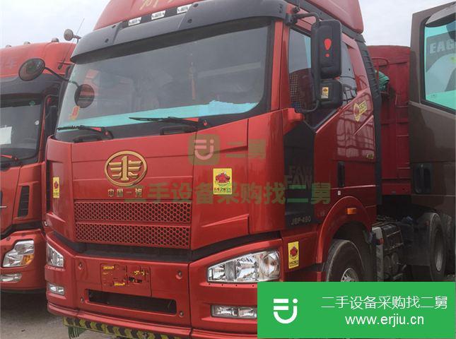 江蘇出售二手一汽解放J6半掛車