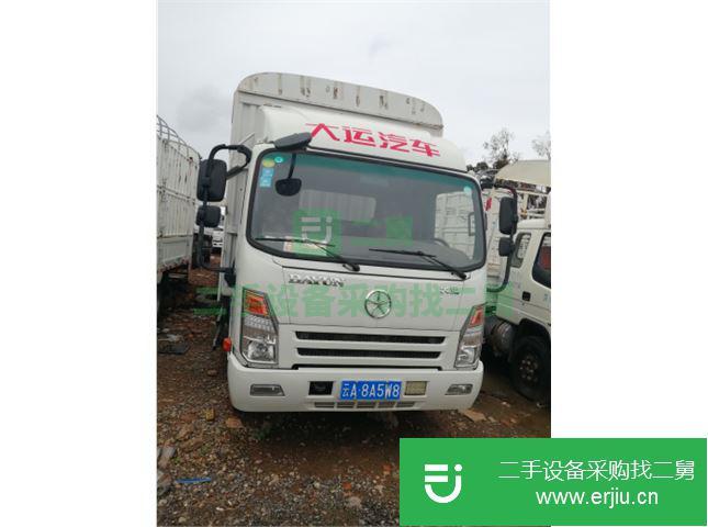 云南出售二手大運汽車廂式貨車