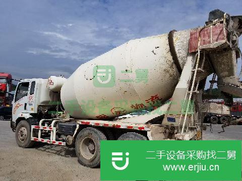 山東出售二手重汽王牌攪拌車
