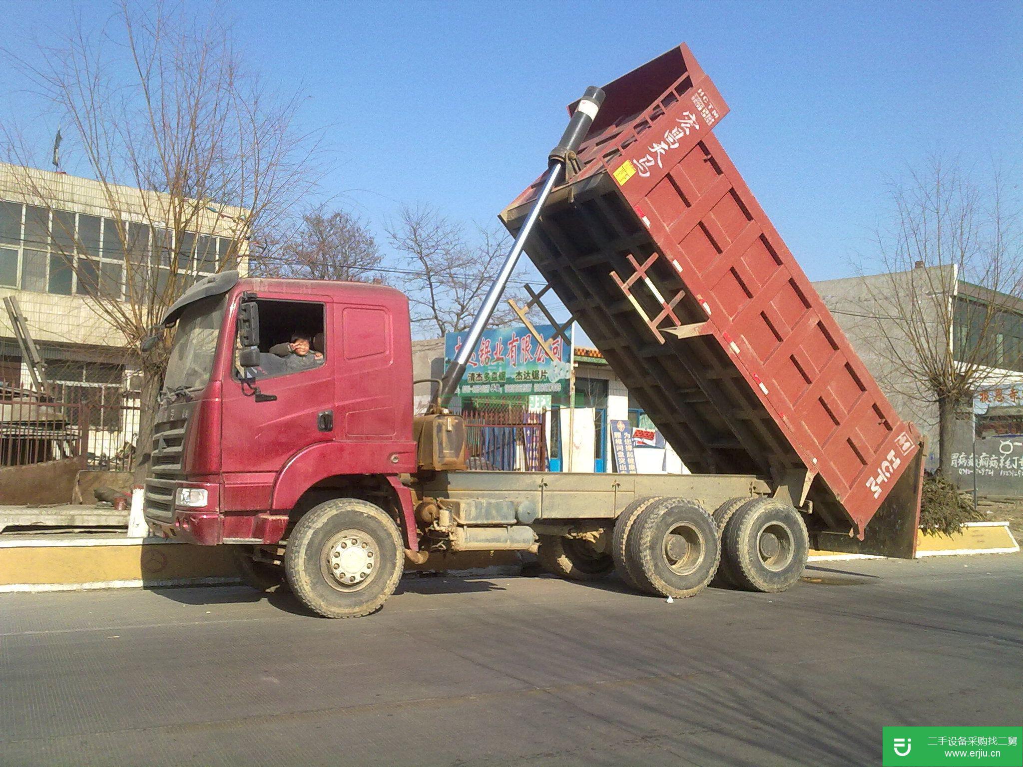河北出售二手重汽豪運后八自卸車