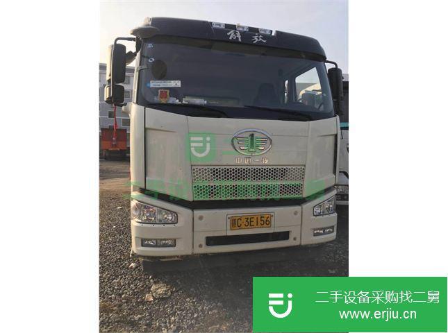 江西出售二手一汽解放J6P混凝土攪拌車(chē)