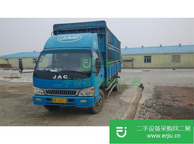 黑龍江出售二手江淮威鈴輕卡前二后四倉柵載貨車